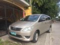 Toyota Innova E Diesel 2012 Beige For Sale -4