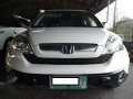 2008 Honda CRV AT White SUV For Sale -0