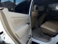 Fresh Toyota Fortuner G AT White For Sale -10