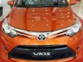 Orange Toyota Vios 2016 mdl for sale -0