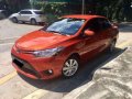 Toyota Vios E 2016 VVTI 1.5 AT Orange For Sale -4