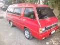Mitsubishi l300 Versa Van 1994 MT Red For Sale -0