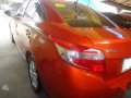 2016 Toyota Vios E AT Orange Sedan For Sale -3