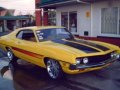 1971 Ford Torino I-6 250 CID Yellow For Sale -2