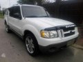 Ford Explorer Sport Trac 4x4 AT White For Sale -1