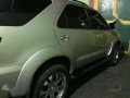 Toyota Fortuner G 2007 Wagon 4x2 AT Silver For Sale -4