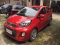 Kia Picanto 2016 MT Red HB For Sale -0