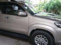 2013 Toyota Fortuner G MT Golden For Sale -5