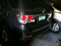 Toyota Fortuner 2013 4x2 AT Black For Sale -1