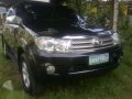 Toyota Fortuner G 2011 AT Black For Sale -10