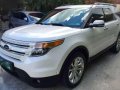 2013 Ford Explorer 4x4 3.5 AT White For Sale -2