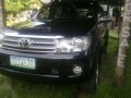 Toyota Fortuner G 2011 AT Black For Sale -0
