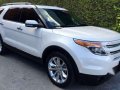 2013 Ford Explorer 4x4 3.5 AT White For Sale -1