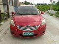 Toyota Vios E 2010 Manual Red For Sale -0