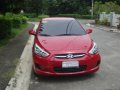2016 Hyundai Accent red for sale-3