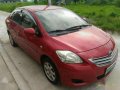 Toyota Vios E 2010 Manual Red For Sale -1