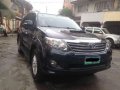 2013 Toyota Fortuner 4x2 AT Black For Sale -0