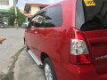 Toyota Innova 2.5E 2016 MT Red For Sale -3