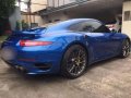 Porsche Turbo S 991 2015 AT Blue For Sale -1