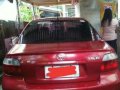 Toyota Vios 1.3 E 2004 MT Red For Sale -0