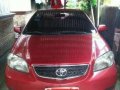 Toyota Vios 1.3 E 2004 MT Red For Sale -10