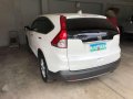2013 Honda CRV 4x4 2.4 AT White For Sale -0