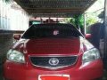 Toyota Vios 1.3 E 2004 MT Red For Sale -4