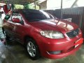 Toyota Vios 1.3 E 2004 MT Red For Sale -3