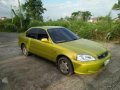 Honda Civic Vti 1999 SiR AT Yellow For Sale -2