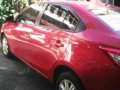 2016 Toyota Vios E 1.3 Matic Red For Sale -1