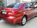 Toyota Corolla Altis 1.8 2004 Red For Sale -3