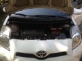 2013 Toyota Yaris 1.5 AT White HB For Sale -5