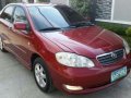 Toyota Corolla Altis 1.8 2004 Red For Sale -0
