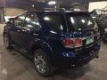Toyota Fortuner V 4X4 2007 AT Blue For Sale -4