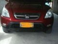 Honda CRV 2003 Manual Red SUV For Sale -0