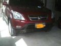 Honda CRV 2003 Manual Red SUV For Sale -1