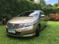 Honda City 2011 Gasoline Manual Beige for sale -1