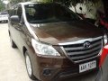 2014 Toyota Innova 25E Automatic Brown AAV1277-1