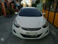 Hyundai Elantra 2012 1.6 AT White For Sale -0