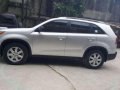 2011 Kia Sorento CRDi AT Silver For Sale -1