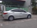 Hyundai Accent 2012 MT Silver Sedan For Sale -4
