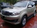 Toyota fortuner g 4x2 Diesel manual transmission 2014-2