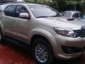 Toyota fortuner g 4x2 Diesel manual transmission 2014-0