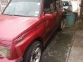 Suzuki Vitara 1997 MT Red SUV For Sale -0