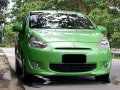 Mitsubishi Mirage GLS 2014 GLS MT Green For Sale -0