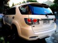 Toyota Fortuner Manual 2014 White For Sale -4