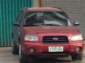 2003 Subaru Forester AWD MT Red For Sale -4