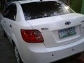 Fresh 2011 KIA RIO MT White Sedan For Sale -4