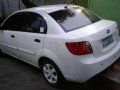 Fresh 2011 KIA RIO MT White Sedan For Sale -1