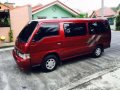 Nissan Urvan escapade Van red for sale-0